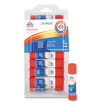 Elmer's® Disappearing Glue Stick, 0.21 Oz, Applies White, Dries Clear, 24-pack freeshipping - TVN Wholesale